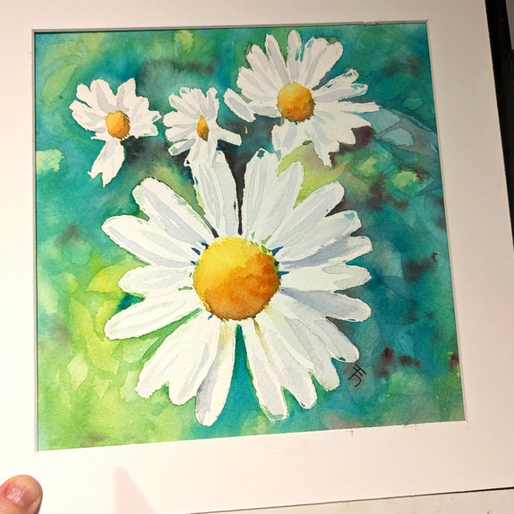 SOLD❤️Host Pick ❤️🎨 Framed & matted 8 x 8 Art Print 🎨 - Picture 3 of 3